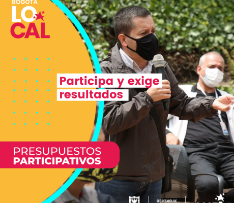 Invitación a participar en los presupuestos participativos