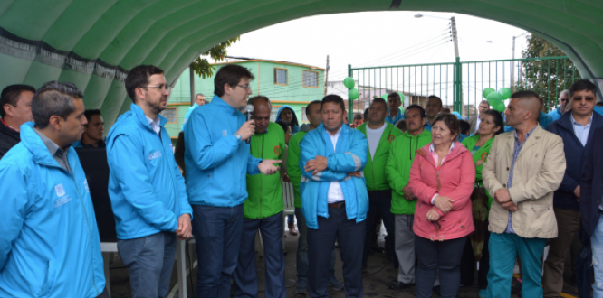 Habitantes de San Cristóbal disfrutan de nuevos parques, más canchas y andenes renovados