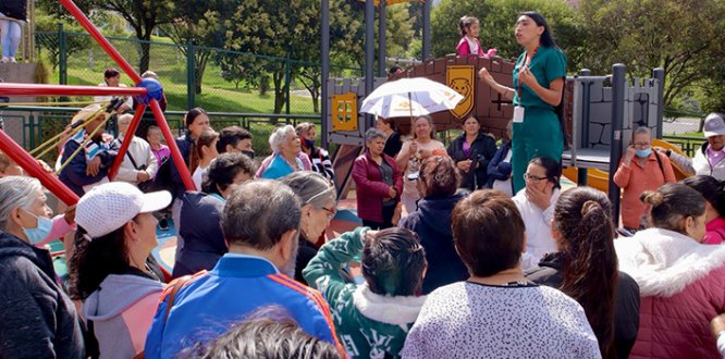San Cristóbal trabaja por el bienestar de las personas mayores.