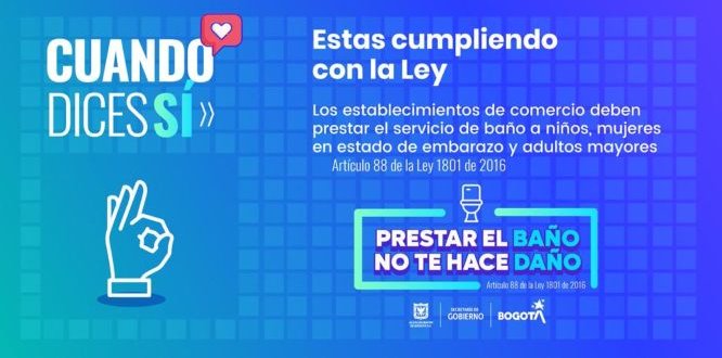 Los establecimientos públicos tienen la obligación de prestar el baño Los establecimientos públicos tienen la obligación de prestar el baño