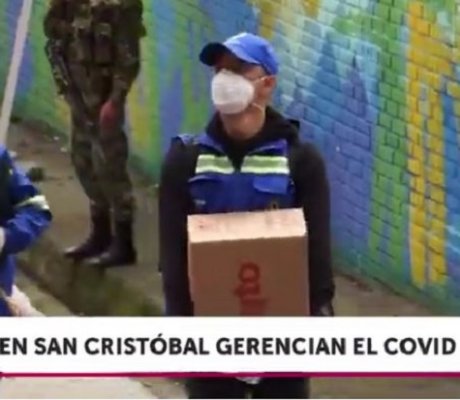 En la localidad de San Cristóbal gerencian la COVID-19