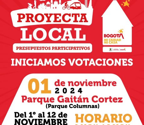 ¡San Cristóbal, es tu momento! Te invitamos a participar en la fase de priorización de nuestros presupuestos participativos.  Tu voz cuenta para construir juntos el futuro de nuestra ciudad. ¡No faltes!