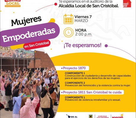 Entérate de los proyectos que promueven la prevención de la violencia y el liderazgo femenino