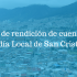 Informe de rendición de cuentas 2017 - Alcaldía Local de San Cristóbal