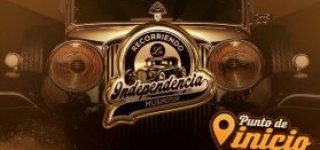 pieza grafica invitación a la exhibición de autos y motos el 20 de julio